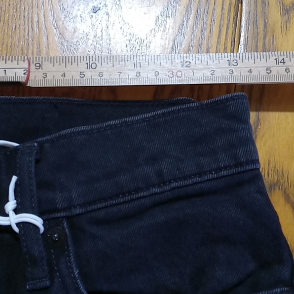 EVERLANE 25 CROP Womens FADED BLACK Jeans DENIM Pants New CHEEKY ORGANIC COTTON - Picture 6 of 11
